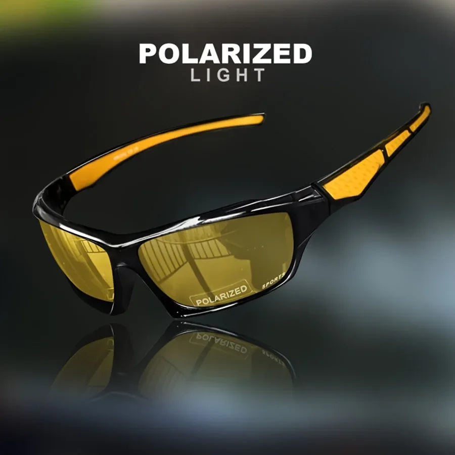 Fashion Sports Sunglasses Polarized UV Protection Personalized Glasses Round Frame Metal Men's and Women's UV400 Eyewear