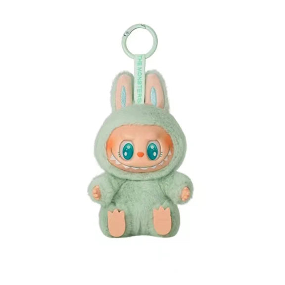 Original Popmart Labubu Exciting Macarons Vinyl Series Blind Box Sit Anime Kawaii Figure Room Decoration Collection Toy Kid Gift