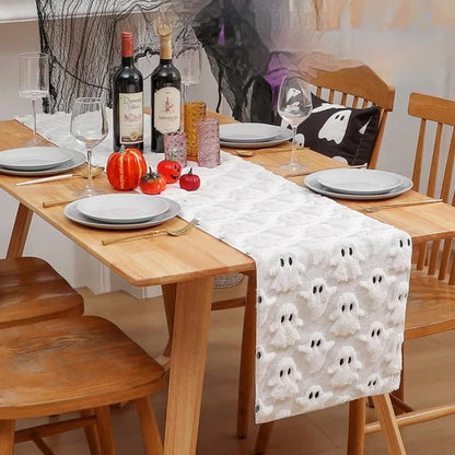 Halloween Decoration Table Runner Spooky Strip Table Runners Home Restaurant Dining Table Decorations Halloween Party Decor Prop
