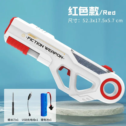 Hot Selling Dropshipping Electric Continuous Shooting Water Gun Toy Automatic Spray Outdoor Pool Summer Toy for Kids Adult Gift