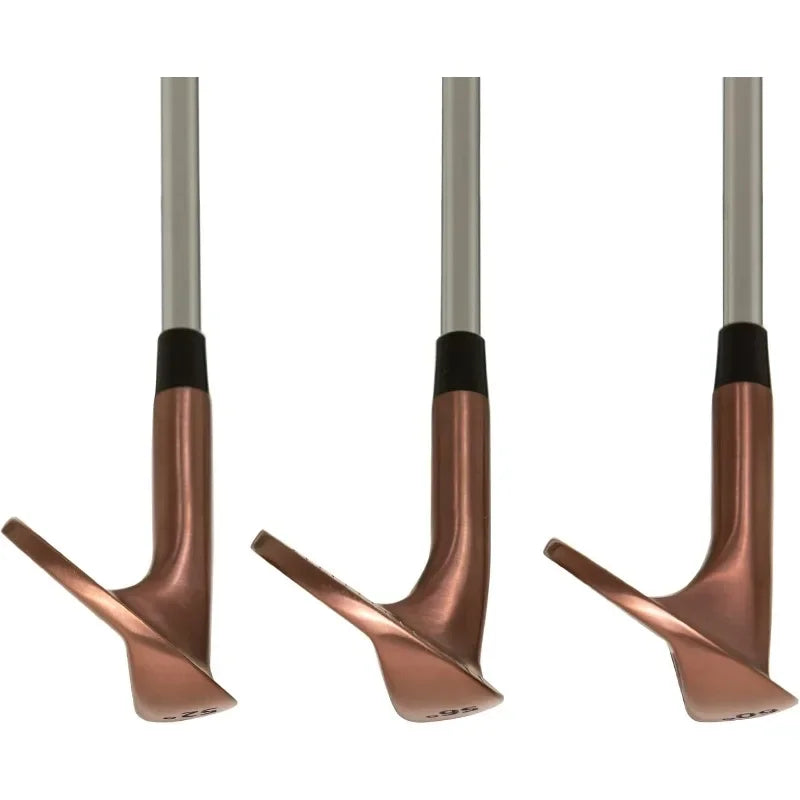 Bermuda Premium Golf Wedge Set for Men - 52 56 60 Degree Golf Wedges - Cavity Back Design With Full Face Milling