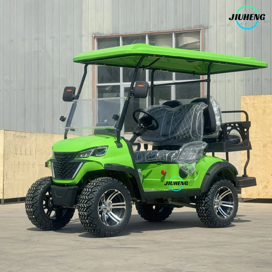 2025 Club Golf Carts 2/4/6/8 Seater Street Legal Golf Cart 72V Lithium Custom Comfortable 4 Seats Electric Car Vehicl