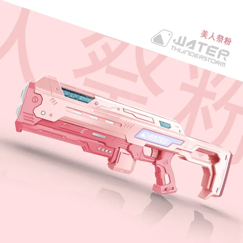 Hot Selling Dropshipping Electric Continuous Shooting Water Gun Toy Automatic Spray Outdoor Pool Summer Toy for Kids Adult Gift