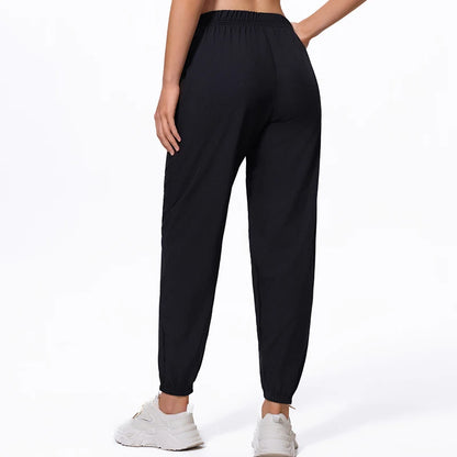 1/2 Piece Women's Casual Sports Pants Black Pocket Pants Running Fitness Slimming Ankle Pants Multi-Size Teen 9 Sub-Library
