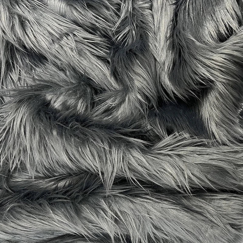 25*25Cm Faux Fur Fabric Square Artificial Fur Long Pile Plush Fabric for DIY Chair Cushion Crafts Dolls Beard Hair Decoration