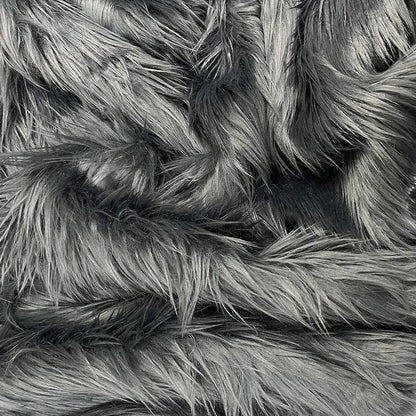25*25Cm Faux Fur Fabric Square Artificial Fur Long Pile Plush Fabric for DIY Chair Cushion Crafts Dolls Beard Hair Decoration