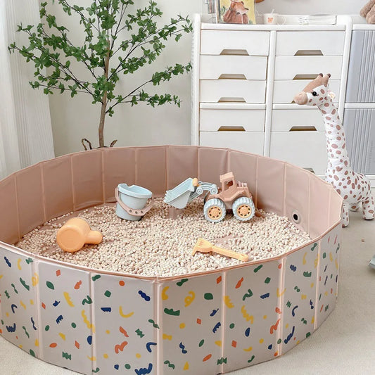 Diameter 80cm Foldable Swimming Pool Baby Toys Fshion Thickened Ocean Balls Tent Toys for Children Summer Toy Balls Pool Indoor
