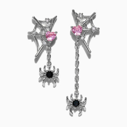 New Halloween Gothic Cute Oil Drip Pumpkin Ghost Skull Stud Earrings for Women Fashion Jewelry Gift Wholesale