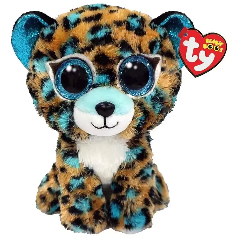 Ty Beanie Animal Stuffed Plush Toy Beastie Cute Halloween Golden Wing Bat Doll Children Birthday Toys Gift 15cm