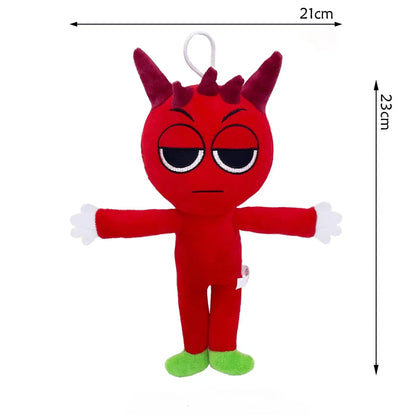 Sprunki Plush Toys Horror Game Toys Cartoon Cute Soft Stuffed Pillow for Kid Birthday Christmas Gift Stuffed Children Dolls