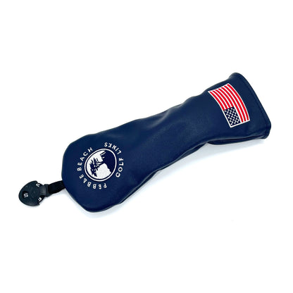 Golf Small Tree Pattern Pu Leather Head Cover Driver Head Covers Fairway Wood Head Covers Hybrid Head Covers Putter Cover