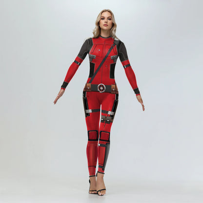 [You're My Secret] Cosplay Superhero Costume Anime Halloween Party Zentai Catsuit Women Men Bodysuit Jumpsuit