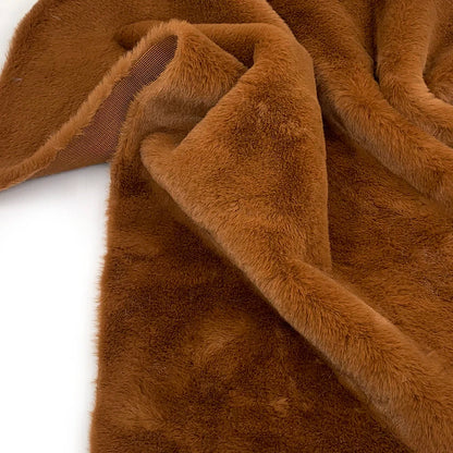 Sewbato 10mm 100% Polyester Faux Fur Fabric 50x50cm Environmentally Friendly Soft Minky Fabric Plush Toy/Clothing Plush Fabric