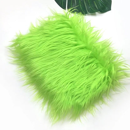 Faux Fur Fabric 46 Colors 160x50cm 8cm Soft Long Plush Handmade Doll/Clothing Shaggy Fabric