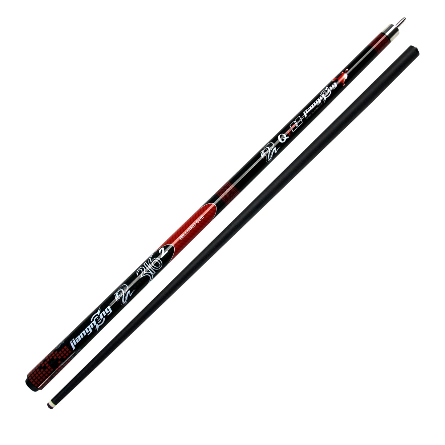 Professional Carbon Fiber Cue Stick - 13MM Break/Jump Billiard Cue, Durable & Precision Shot, Premium Pool Accessories