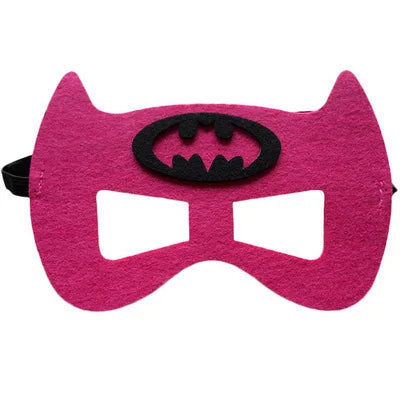 Superhero Kids Cosplay Masks Hulk Spiderman Captain America Mask for Boys Girls Birthday Party Halloween Accessory Props