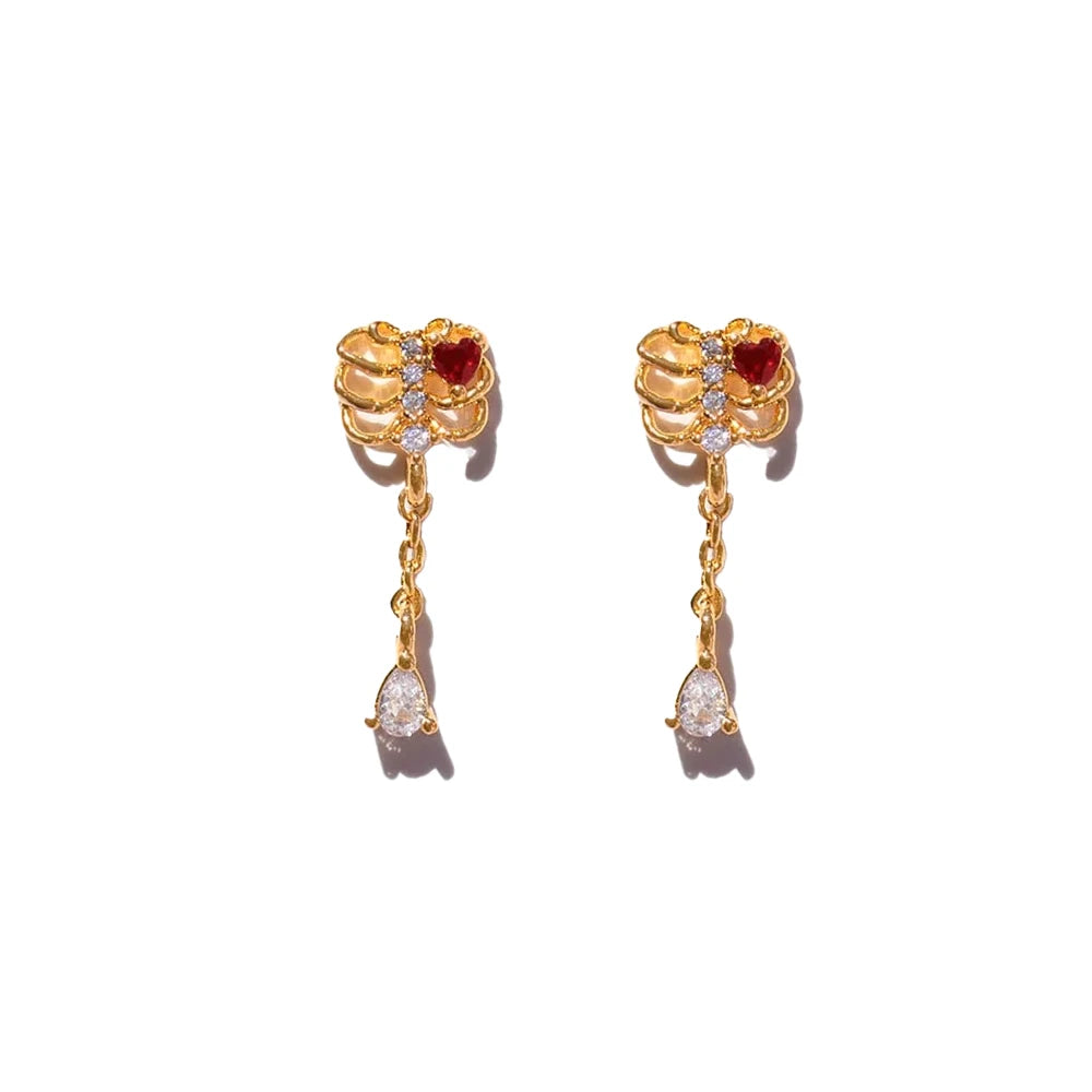 New Halloween Gothic Cute Oil Drip Pumpkin Ghost Skull Stud Earrings for Women Fashion Jewelry Gift Wholesale