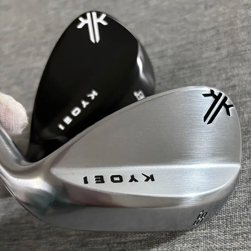 KYOEI Golf Wedges Set 48 50 52 54 58 60 Degree Silver/Black Forged Golf Sand Wedge Club Only Head KYOEI Wedges