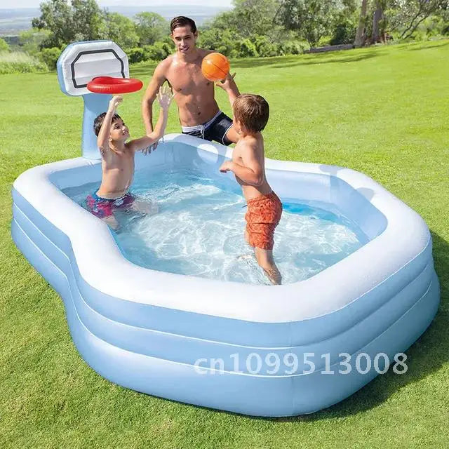 Swimming Children's Inflatable Big Pool Floats Slide Dinosaur Castle Pools Summer Play Piscina Water Toys Games Kids for Baby