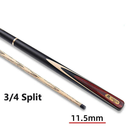 New Arrival OMIN Snooker Cue Stick Cobras 9.5mm/10mm/11.5mm Tip Size Ash Shaft Ebony Wood Handle With Snooker Cue Case Set