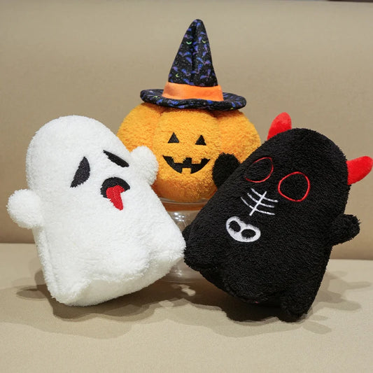 20cm  Halloween Pillow Ghost Pumpkin Bat Plush Stuffed Party Prop Festival Doll Home Decro Birthday Gifts