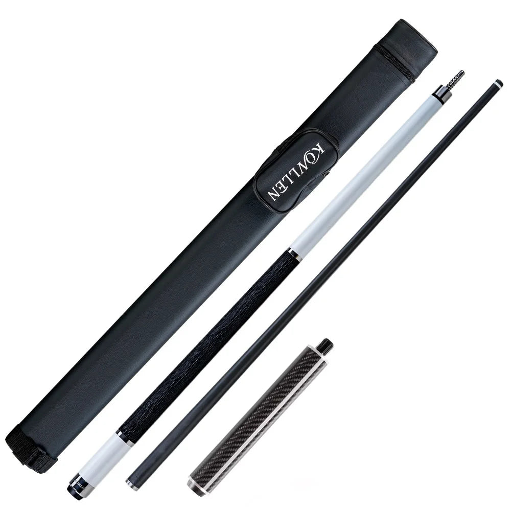 ZOKUE Carbon Fiber Pool Cue  Elite Series With 12.5mm Low Deflection Full Carbon Technology Cue Stick for Billiard Cue Stick Kit