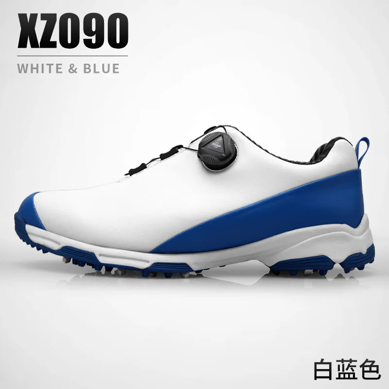PGM Golf Men's Shoes Waterproof Sports Shoe Knobs Shoelaces Breathable Slip Resistant Sneakers Wholesale XZ090