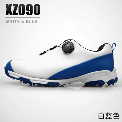 PGM Golf Men's Shoes Waterproof Sports Shoe Knobs Shoelaces Breathable Slip Resistant Sneakers Wholesale XZ090