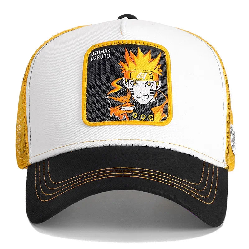 2023 Anime Naruto Cartoon Baseball Cap Men Women Hip Hop Cap Anime Action Figures Sasuke Toys Summer Sun Hat Kids Birthday Gifts