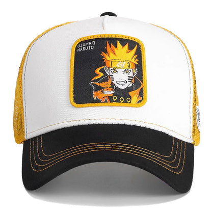 2023 Anime Naruto Cartoon Baseball Cap Men Women Hip Hop Cap Anime Action Figures Sasuke Toys Summer Sun Hat Kids Birthday Gifts