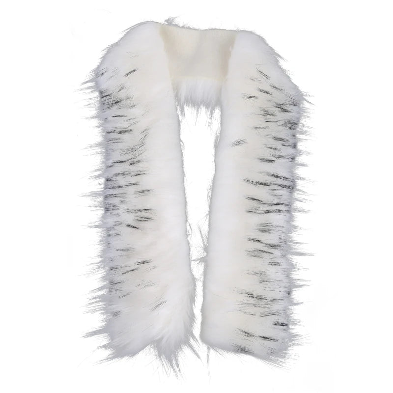 100*7cm Faux Fur Trim Comfortable Fur Ribbon Tape DIY Apparel Sewing Fabric Craft Costume Decoration Furry Material Wholesale