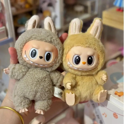 Labubu the Monster Exciting Macaron Series Blind Box Labubu Have a Seat Series Blind Bag Figure Vinyl Plush Doll Mystery Box Toy