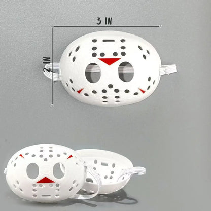 For 17cm Labubu 3D Print Mask Doll DIY Accessories Creative Gifts for V1V2V3 Labubu Scary Mask Halloween Decoration