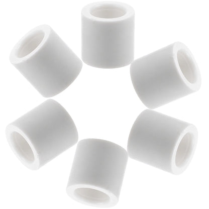 6 Pcs Pool Cue Ferrules Billiard Protective Cover Replaceable Table Accessories Snooker