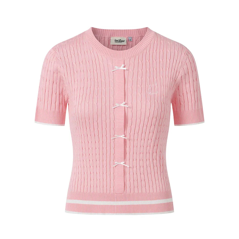 2025 New Women's Summer Knitted Shirt, Women's Golf Sports T-Shirt, Comfortable and Breathable, Free Shipping
