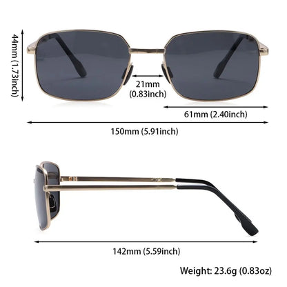 Metal Frame Portable Eyewear Folding Polarized Photochromic Sunglasses Sunglasses for Men Driving Glasses