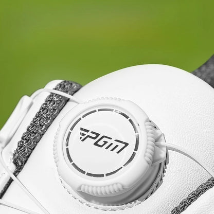 PGM Golf Shoes Men Fully Waterproof Shock-Absorbing Rebound Knob Shoelaces Sports Sneakers XZ432