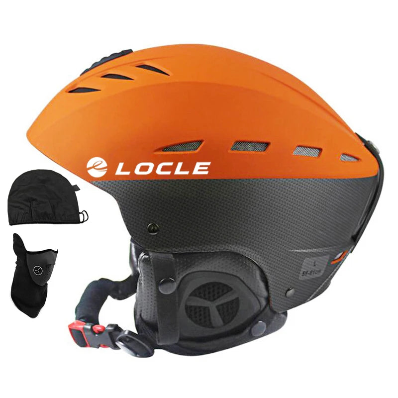 LOCLE Ski Helme Men Womenv CE Certification Children Skiing Helmet Skating Snowboard Motorcycle Snowmobile Skateboard Helmet