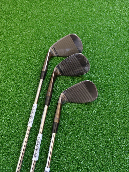 2024 3PCS Grey Golf Clubs Wedges S M10 Gunmetal Golf Wedge 48/50/52/54/56/58/60/62 R/S Steel Shafts Headcovers Free Shipping