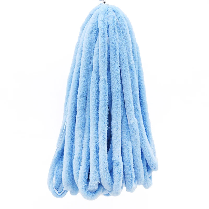 10m/Set Faux Rabbit Fur Ribbon for Trim Clothes Accessory Artificial Fur Strips Coat Hood Hat DIY Fluffy Garment Materialsse