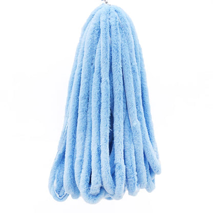 10m/Set Faux Rabbit Fur Ribbon for Trim Clothes Accessory Artificial Fur Strips Coat Hood Hat DIY Fluffy Garment Materialsse