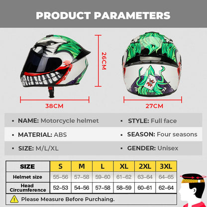 Motorcycle Helmet Racing Motocross Helmets Full Face Helmet Flip Up Moto Adult Motorbike Street Touring Riding Casco Capacete
