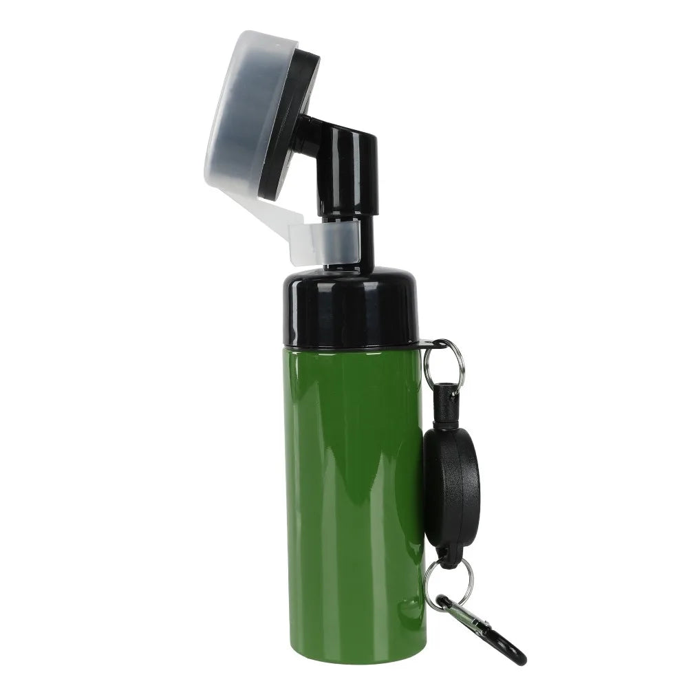 Leakproof Golf Club Groove Water Brush Nozzle Design Lightweight Golf Reservoir Tube Carabiner Portable Golf Squeeze Bottle