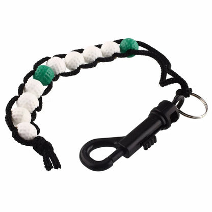 Golf Score Counter Golf Stroke Score Counter Plastic Golf Ball Beads Putt Counter Training Accessories Aids Easy to Use