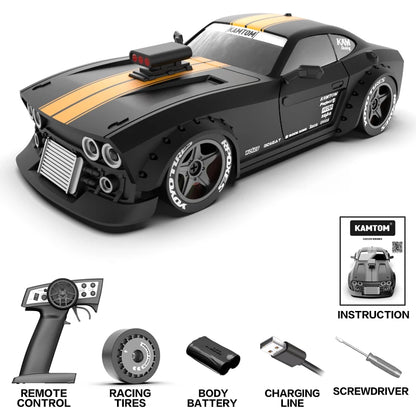 KAMTOM KM3299 4WD 1:32 Mini High-Speed Drift Electric Remote Control Car 2.4G Rc Toys for Boys Kids Gifts