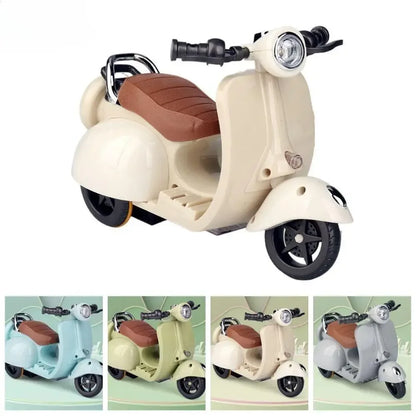 Doll Mini Electric Motorcycle Children's Toy for Labubu Toy Motor for Doll (No Doll)
