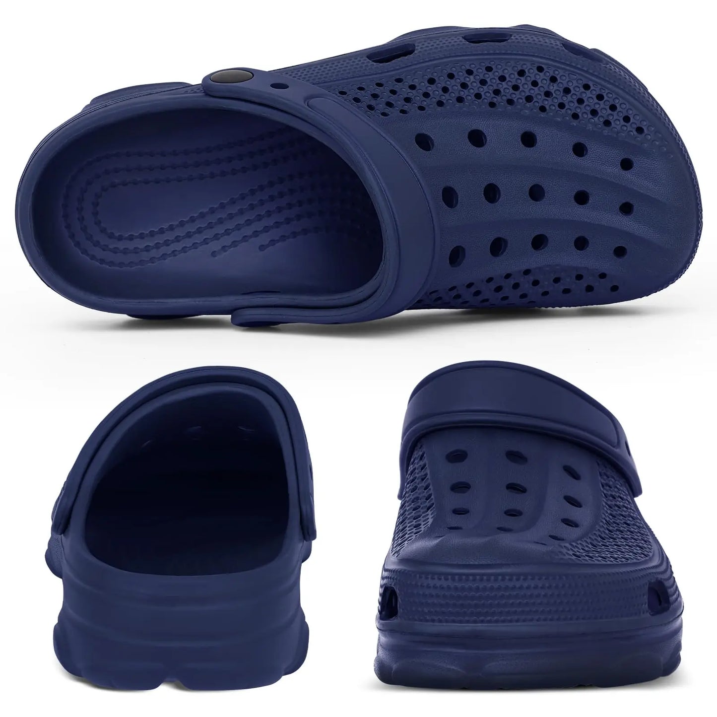 LItfun Men Clogs New Summer Comfort House Shoes Outside Antislip Sandals Hole Clogs Slippers Casual Male Beach Sandals