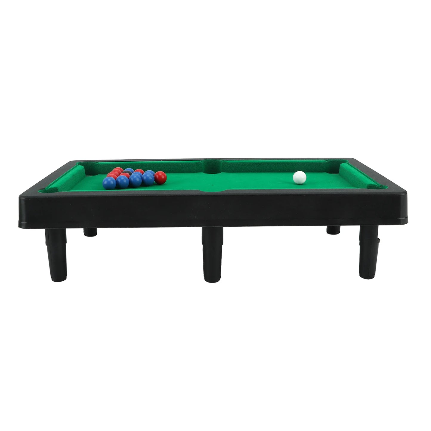 Mini Pool Table Interactive Simulation Miniature Billiard Pool Game Set for Desktop Decoration