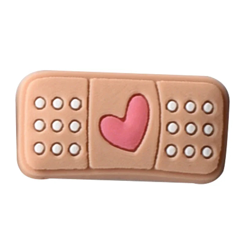 100Pcs Bulk Shoe Charms for Crocs Accessories Organ Medical Care Shoes Charm for Croc Decorations Pins Men Jeans Woman Clogs