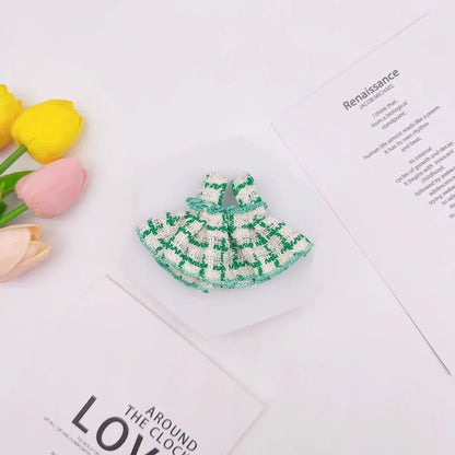 17cm Labubu Plush Doll Clothes Outfit Accessories Korea Kpop Exo Labubu Idol V1 V2 Black Dress Suit Gift